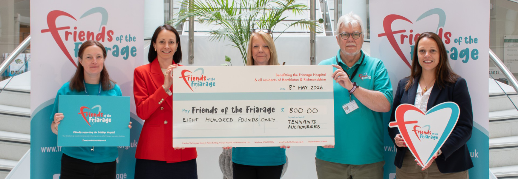 Tennants Stamp Auction Raises £800!